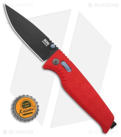 SOG Altair XR Lock Folding Knife Canyon Red GRN (3.2" Gray) 12-79-02-57 - Image 5