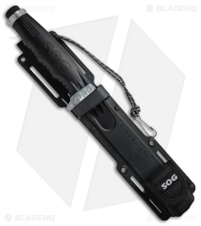 SOG Blade-Light Fixed Blade Knife W/ LEDs (5.7" Satin Plain) BLT10-K - Image 3