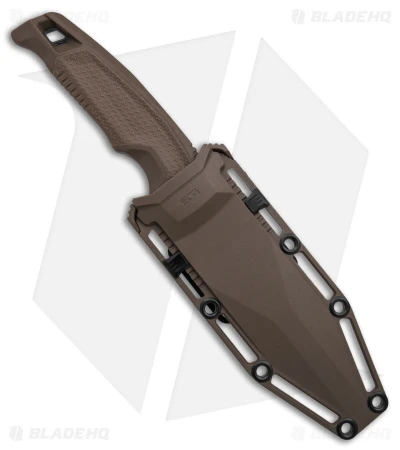 SOG Recondo FX Fixed Blade Knife FDE (4.6" Black Serr) - Image 3