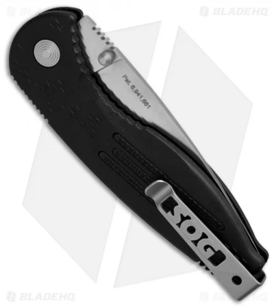 SOG Aegis Spring Assisted Knife (3.5" Satin) AE-01 - Image 2