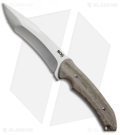 SOG Kiku Large Fixed Blade Knife (5.6" Satin) KU-2011