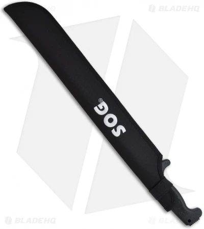 SOG SOGfari Machete Fixed Blade Knife (18" Black) MC-02 - Image 2