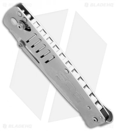 SOG Targa Tanto Folding Knife (3.50" Satin) TG1001-BX - Image 3